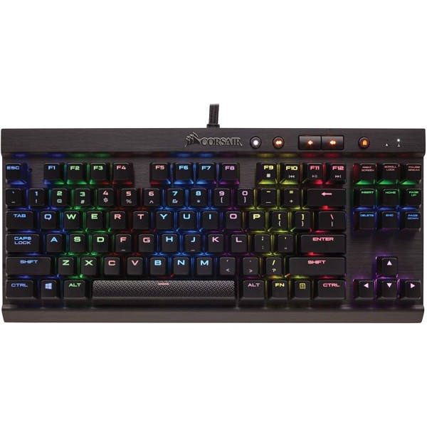 CORSAIR K65 RAPIDFIRE - RGB Mechanical Gaming Keyboard - Cherry MX Speed - لوحة مفاتيح