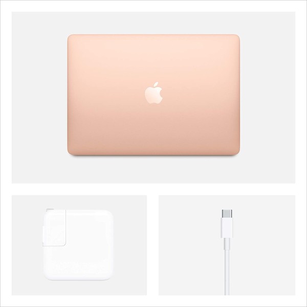 Apple 13.3 MacBook Air 2020 - M1 - 256GB -GOLD  - ماك بوك اير