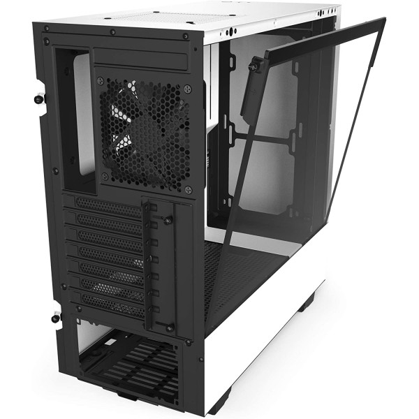 NZXT H510 - أبيض - صندوق كمبيوتر من ان زي اكس تي