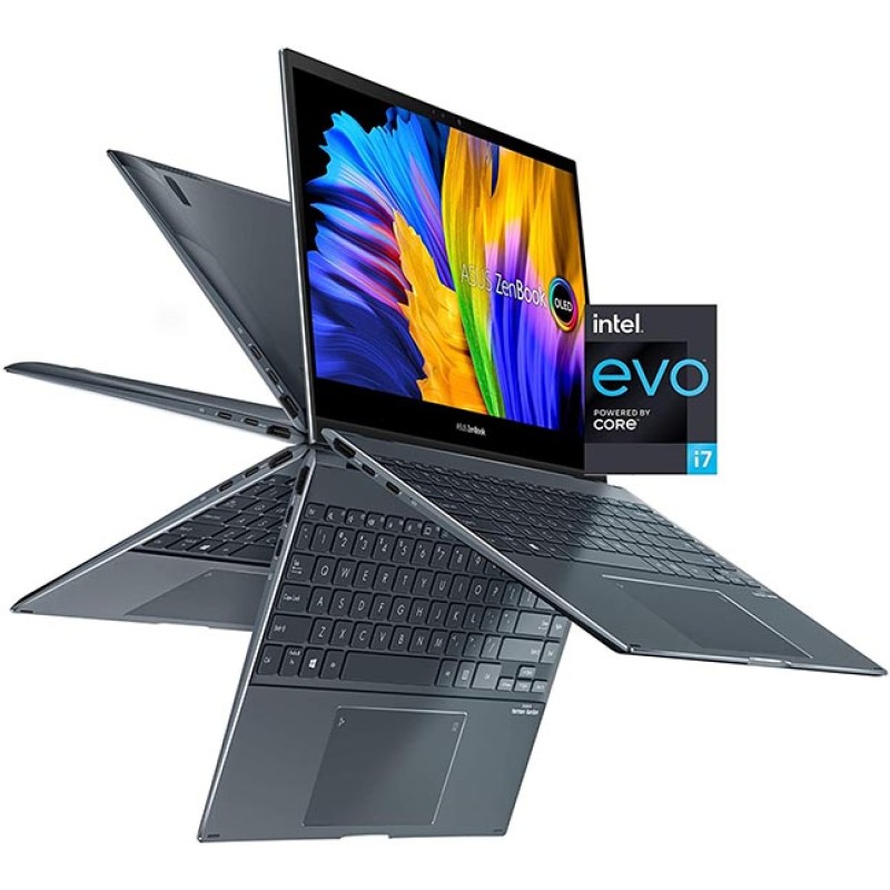 ASUS ZenBook Flip 13 UX363EA OLED 2-in-1 Laptop - Convertible Folder i7 11th - 16GB - 512GB SSD