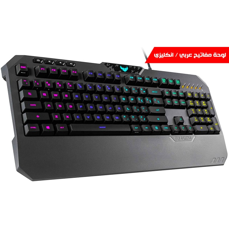 ASUS TUF K5 Mechanical Membrane RGB Gaming Keyboard