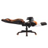 MeeTion MT-CHR22 Gaming Chair with Footrest - Black/Orange