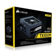 CORSAIR TX650M 650 Watt 80+ Gold Certified Semi Modular Power Supply - مزود طاقة