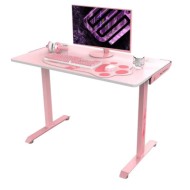 EUREKA ERGONOMIC VENUS GAMING DESK-PINK - طاولة كمبيوتر يوريكا وردي