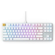 Glorious GMMK Modular Mechanical Gaming Keyboard - TENKEYLESS  | كبيورد قلوريوس ميكانيكي مقاس كامل أبيض