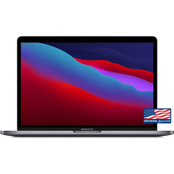 Apple 13.3 MacBook Pro with Touch Bar ( 2020 - GRAY ) M1 - 256GB - ماك بوك برو