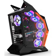 Darkflash Knight K1 7 RGB FAN Aluminum Gaming Computer PC Case -  صندوق العاب دارك فلاش نايت مع 7 مراوح RGB