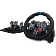 Logitech Driving Force G29 Racing Wheel + Pedals For (PC|PS3|PS4|PS5) - مقود سيارة للألعاب + دعسات لوجيتيك