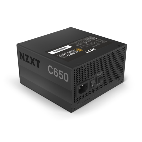 NZXT C650  80+ GOLD Certified Full Modular Active PFC Power Supply - مزود طاقة