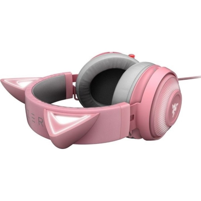 Razer Kraken Kitty Edition - USB Wired Gaming Headset - Quartz