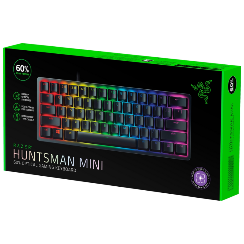 Razer Huntsman Mini Gaming Keyboard - Linear Optical Switches - Chroma RGB