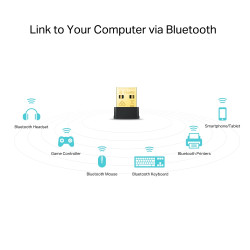 محول USB واي فاي + بلوتوث TP-Link T2UB Nano AC600 – بسرعة 433Mbps محول USB واي فاي + بلوتوث TP-Link T2UB Nano AC600 – بسرعة 433Mbps